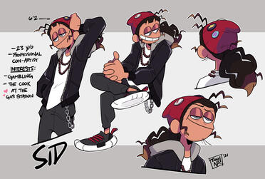 OC: Sid Character Sheet