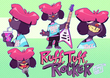 OC: Ruff Tuff Rocker