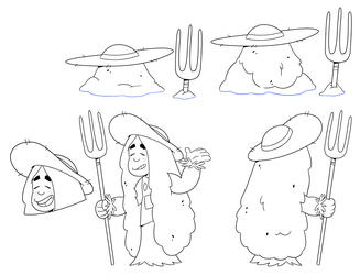 Craig of the Creek Character Design 1 - Episode: Chrono Moss