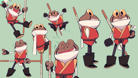OC: Frog Fighter