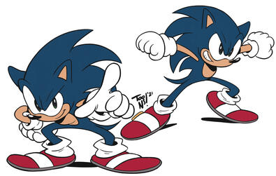 Fan Art: Sonic the Hedgehog