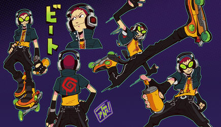 Fan Art: Jet Set Radio Beat Redesign